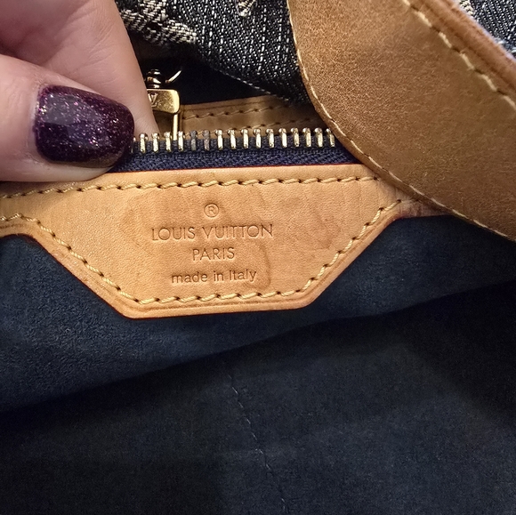 SOLD!! Louis Vuitton DENIM Daily RARE!! - Picture 10 of 11